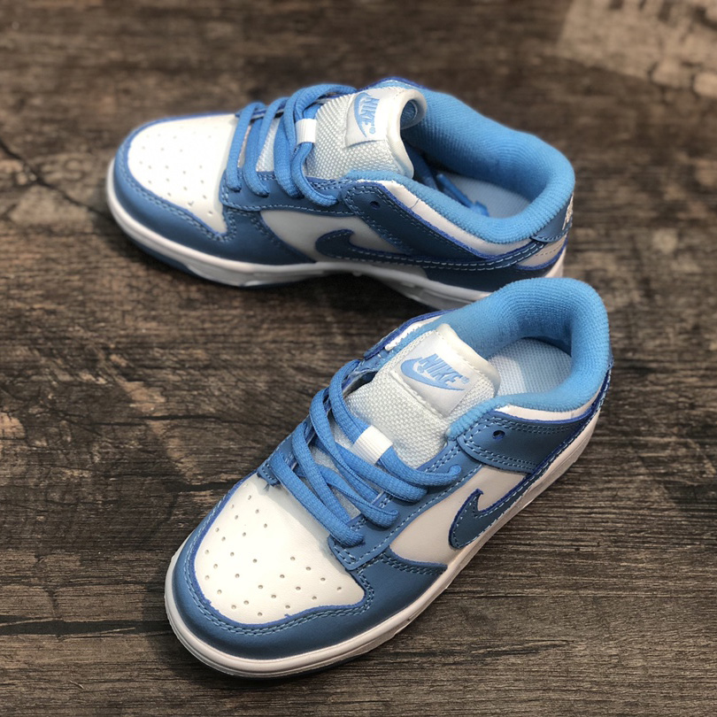 Nike Dunk Low White Blue - FashionPlug
