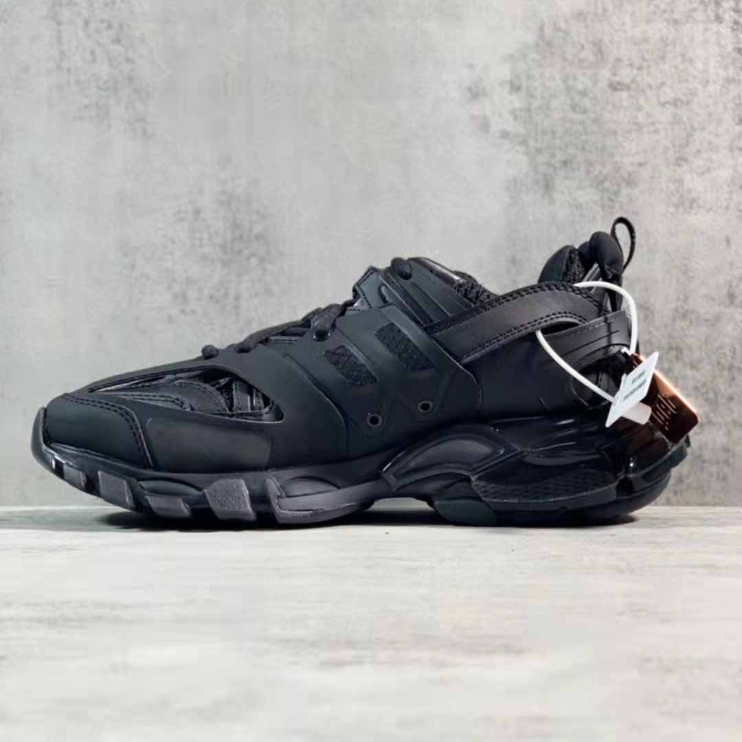 Balenciaga Men's Track Sneaker In Black - FashionPlug