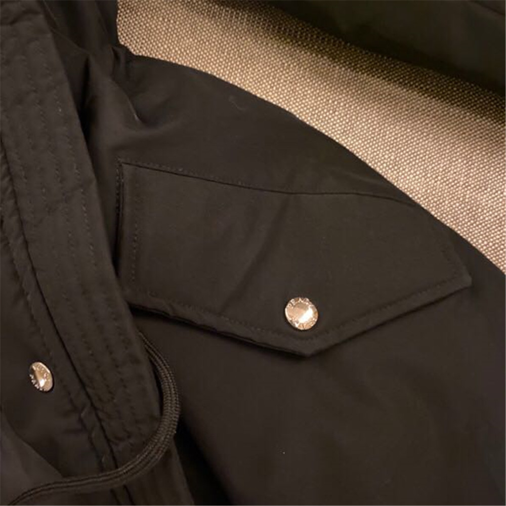 Prada Detachable Long Down Jacket(Black) - FashionPlug