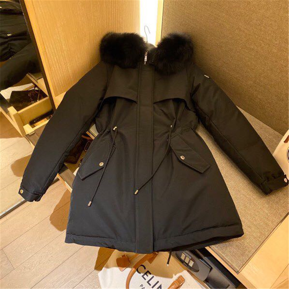 Prada Detachable Long Down Jacket(Black) - FashionPlug
