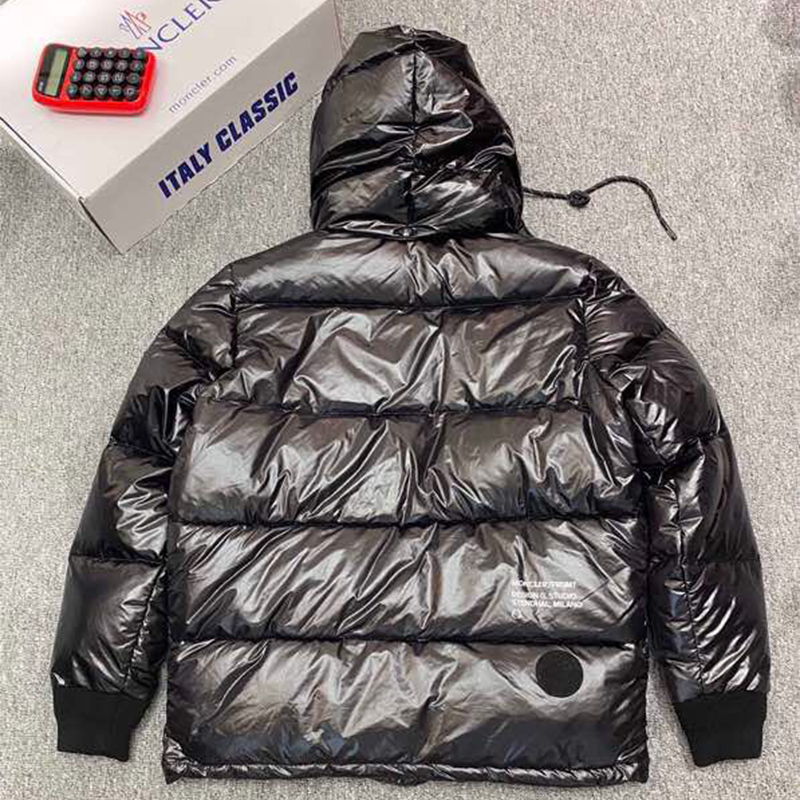 Moncler Anthemyx Short Down Jacket In Black - FashionPlug
