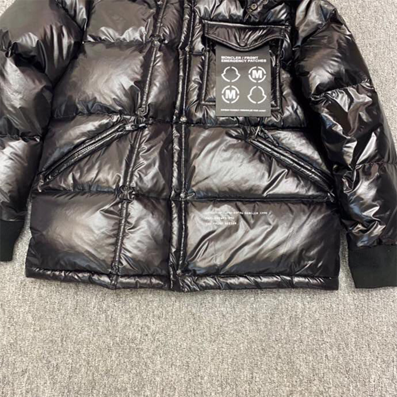 Moncler Anthemyx Short Down Jacket In Black - FashionPlug