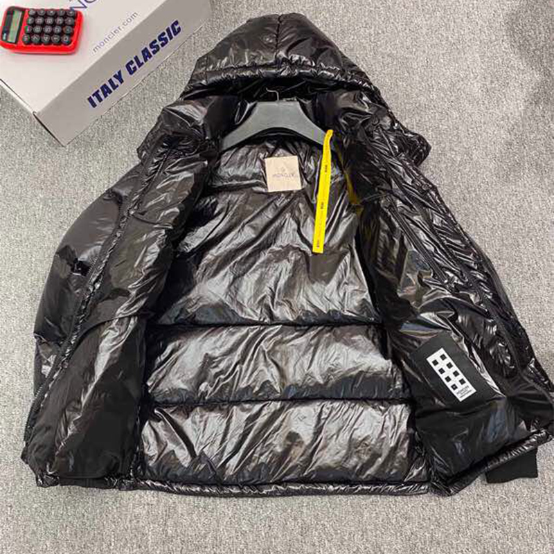 Moncler Anthemyx Short Down Jacket In Black - FashionPlug
