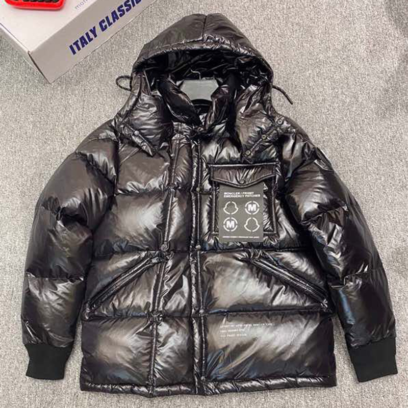 Moncler Anthemyx Short Down Jacket In Black - FashionPlug