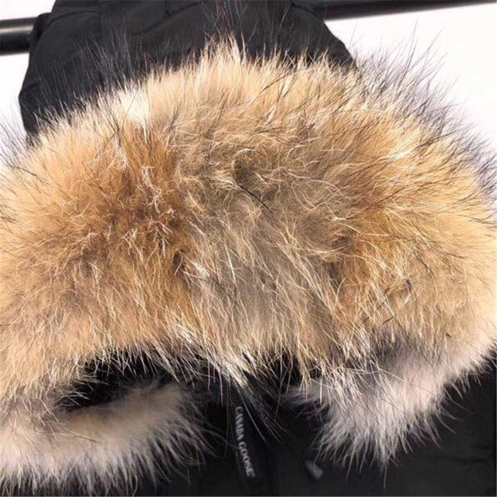 Canada Goose Men Padded Long Down Jacket In Black(06） - FashionPlug