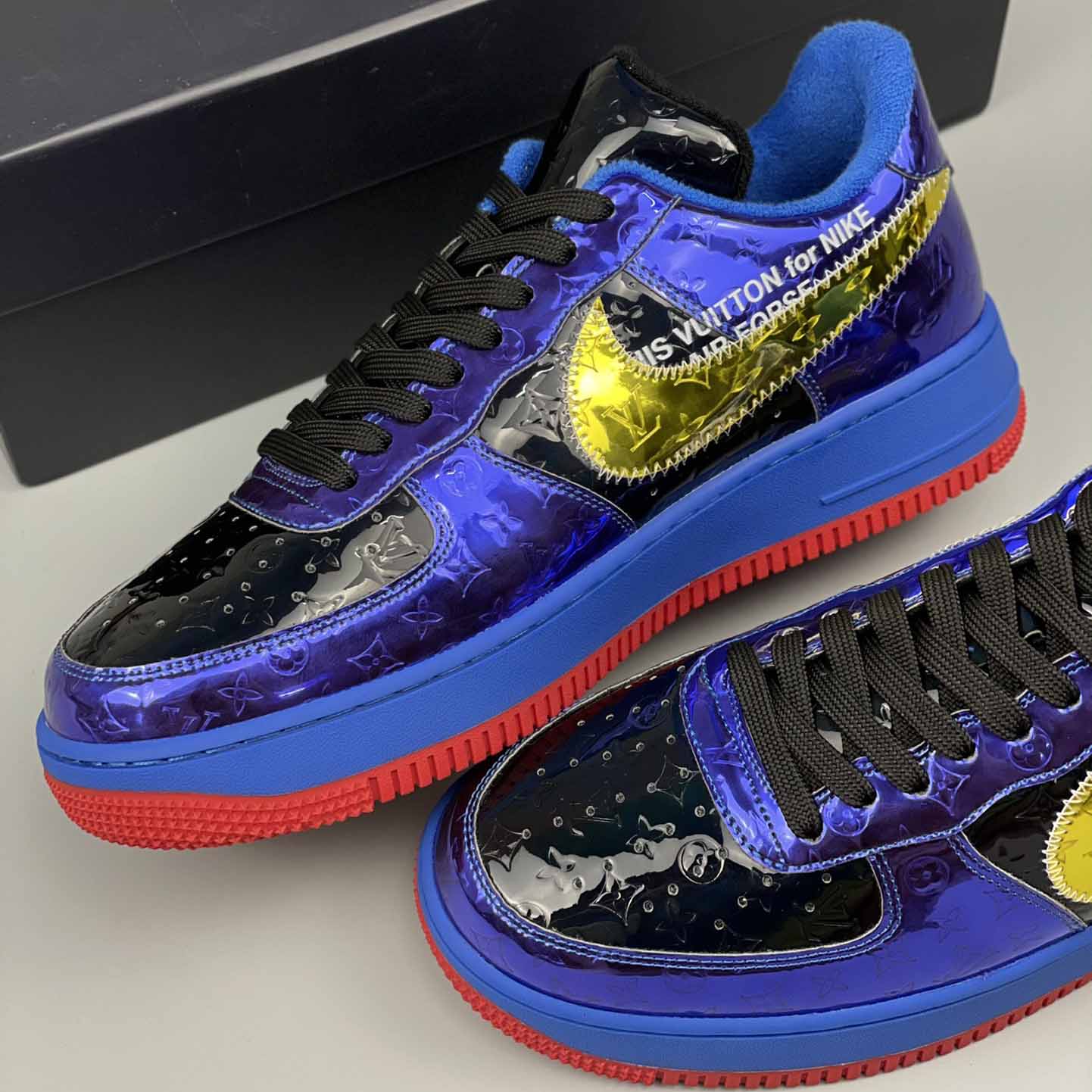 Louis Vuitton X Nike Air Force 1 Sneaker - FashionPlug