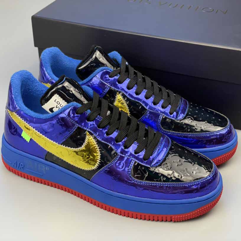 Louis Vuitton X Nike Air Force 1 Sneaker - FashionPlug