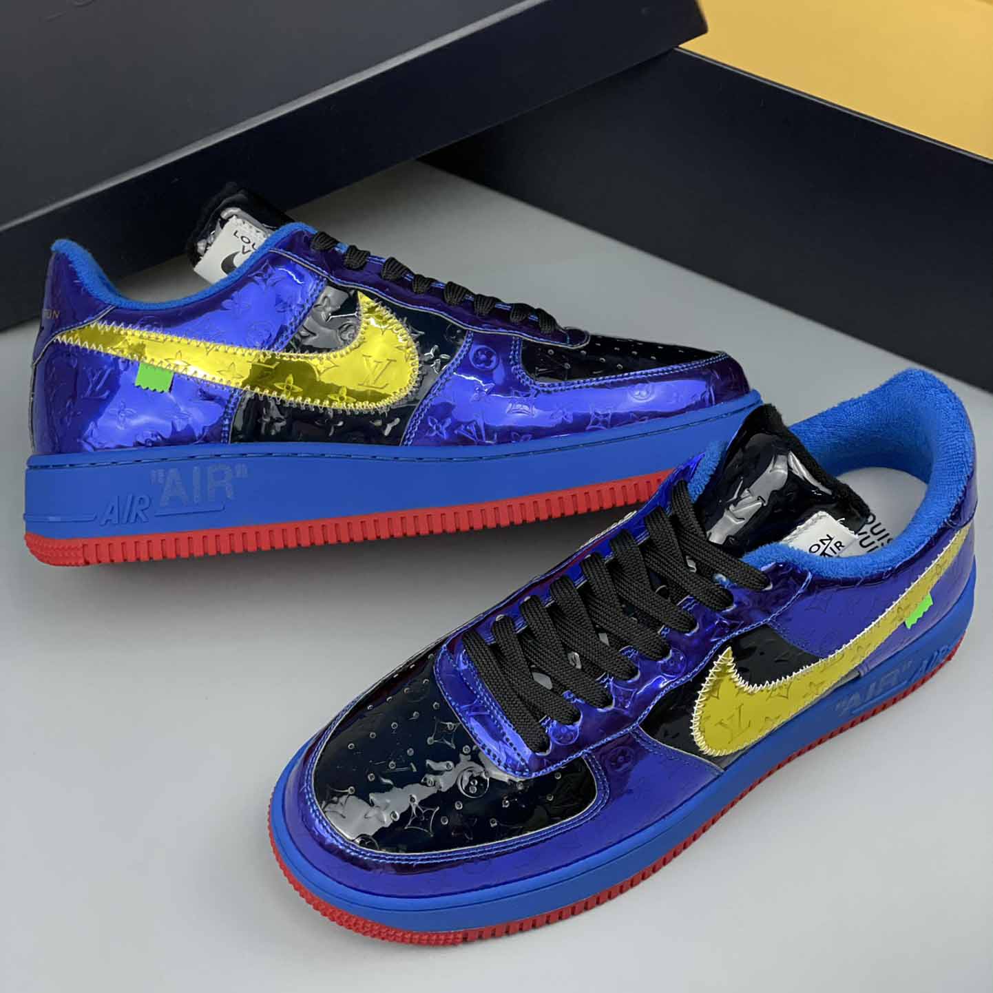 Louis Vuitton X Nike Air Force 1 Sneaker - FashionPlug