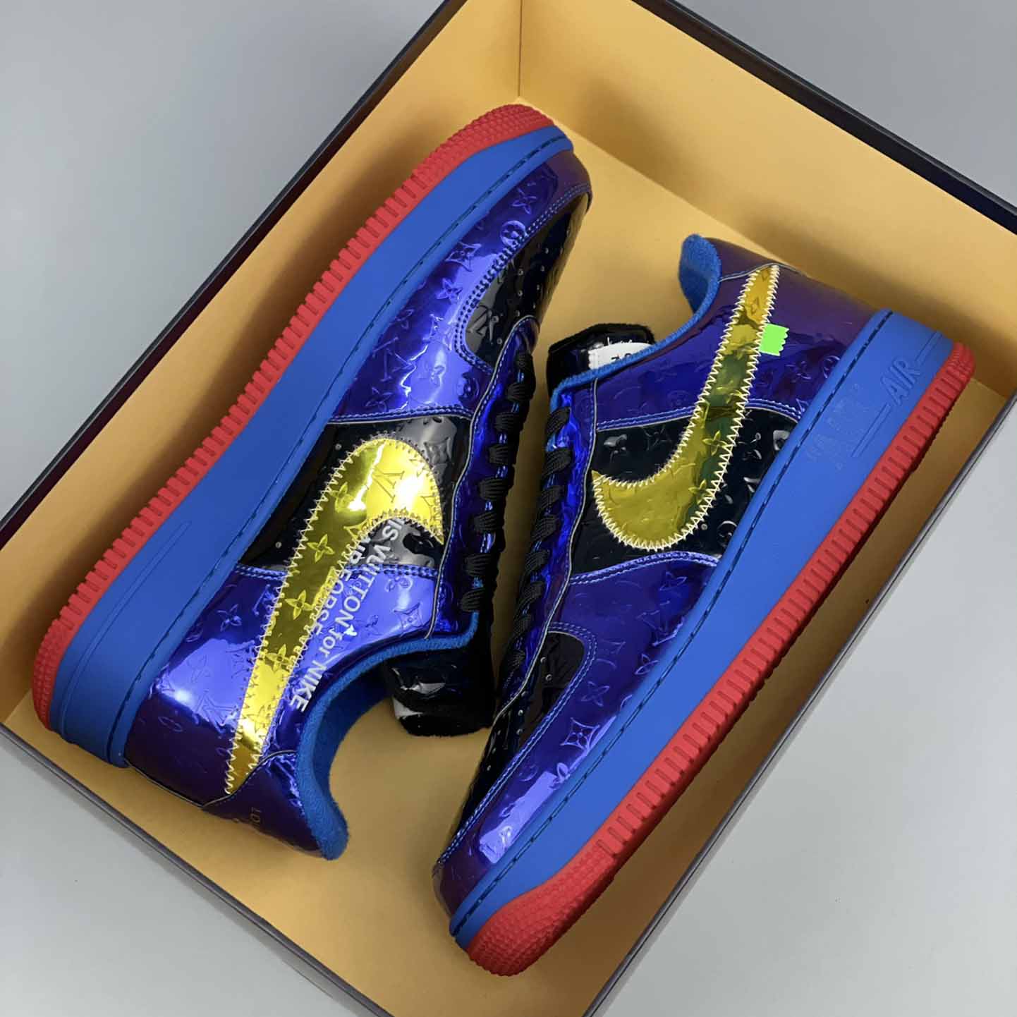 Louis Vuitton X Nike Air Force 1 Sneaker - FashionPlug