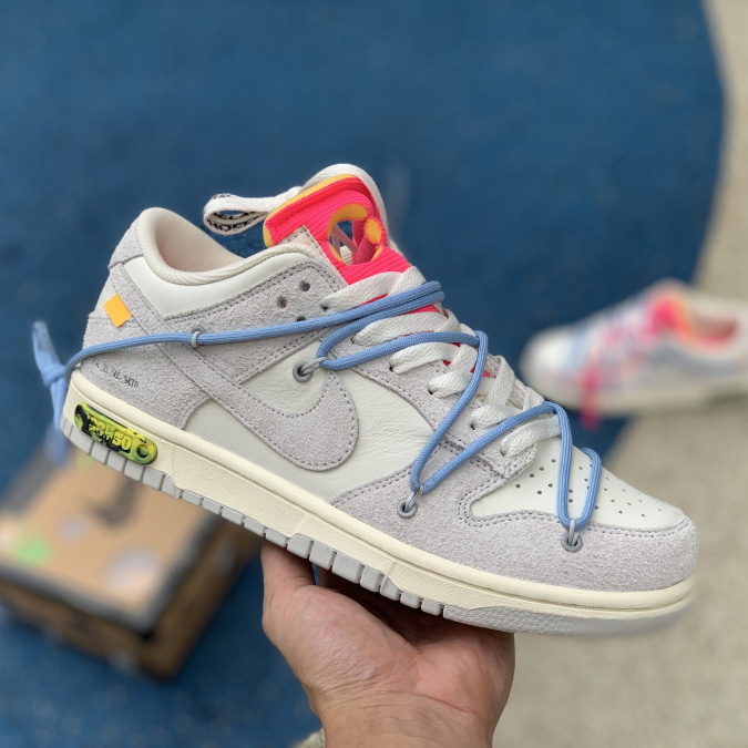 Nike Dunk Low Off-White Lot 38 - FashionPlug