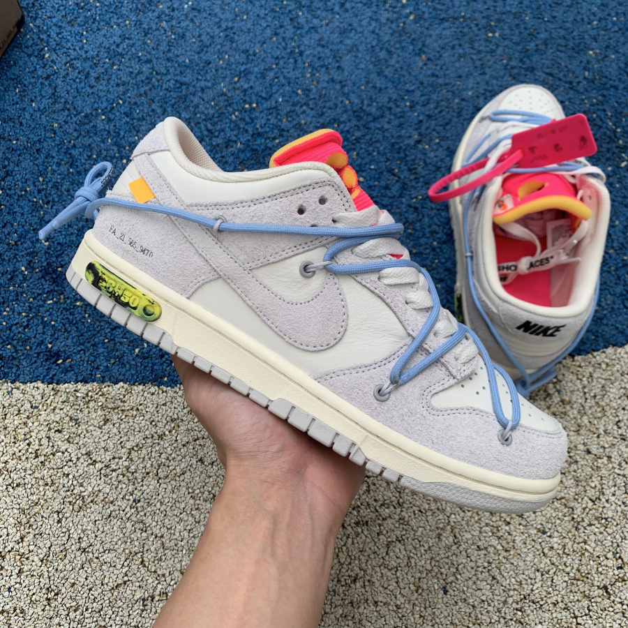 Nike Dunk Low Off-White Lot 38 - FashionPlug