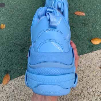 Balenciaga Men's Allover Logo Triple   Sneaker - FashionPlug