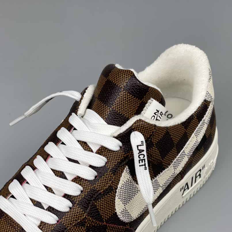 Louis Vuitton X Nike Air Force 1 Sneaker - FashionPlug