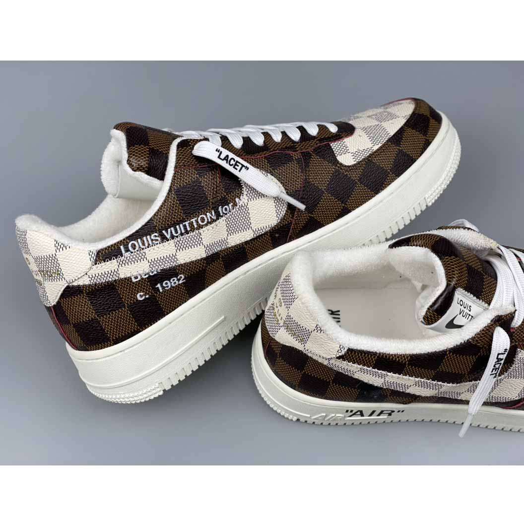 Louis Vuitton X Nike Air Force 1 Sneaker - FashionPlug