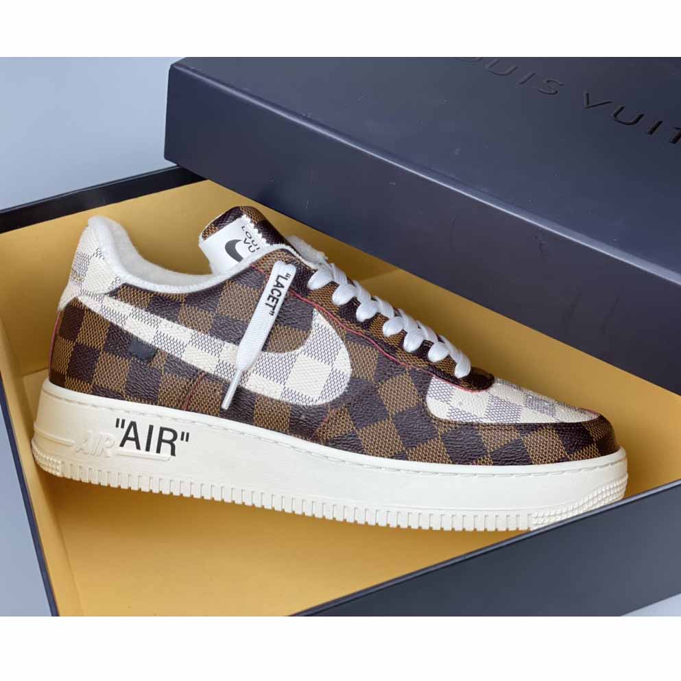 Louis Vuitton X Nike Air Force 1 Sneaker - FashionPlug