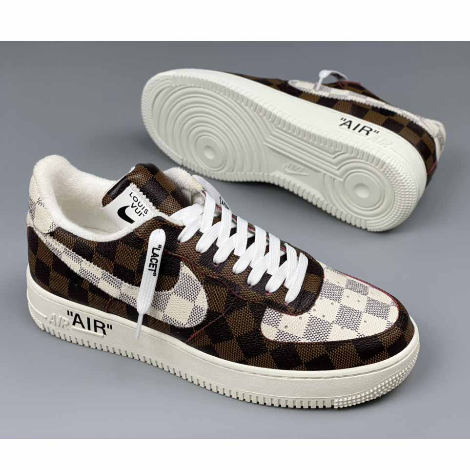 Louis Vuitton X Nike Air Force 1 Sneaker - FashionPlug
