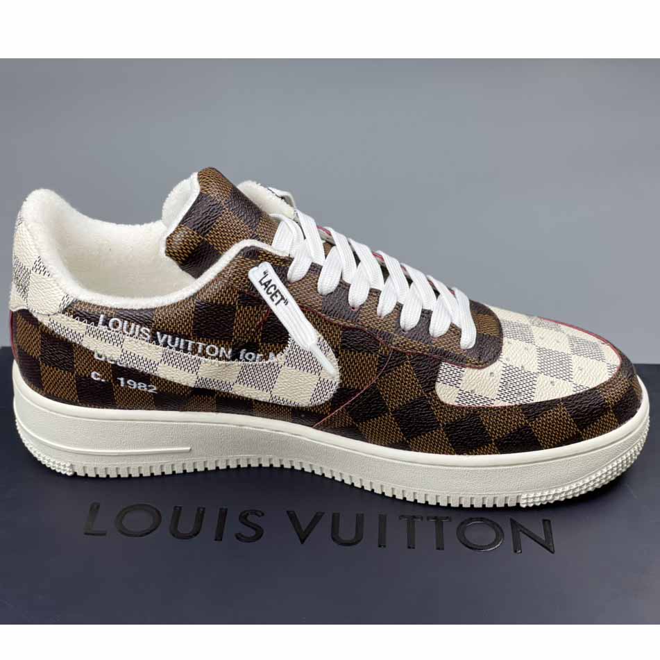 Louis Vuitton X Nike Air Force 1 Sneaker - FashionPlug