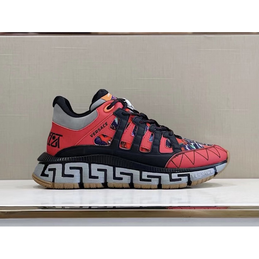 Versace Trigreca Sneakers  - FashionPlug