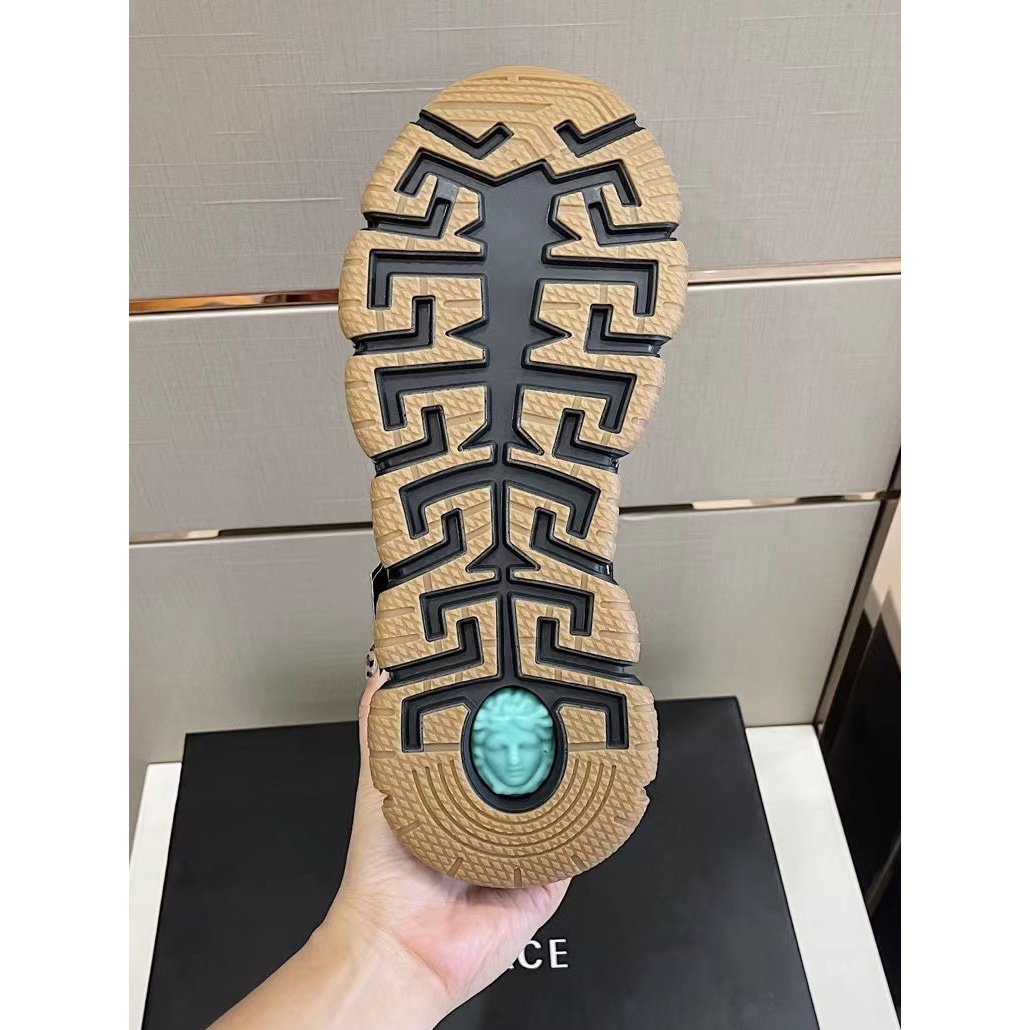 Versace Trigreca Sneakers  - FashionPlug
