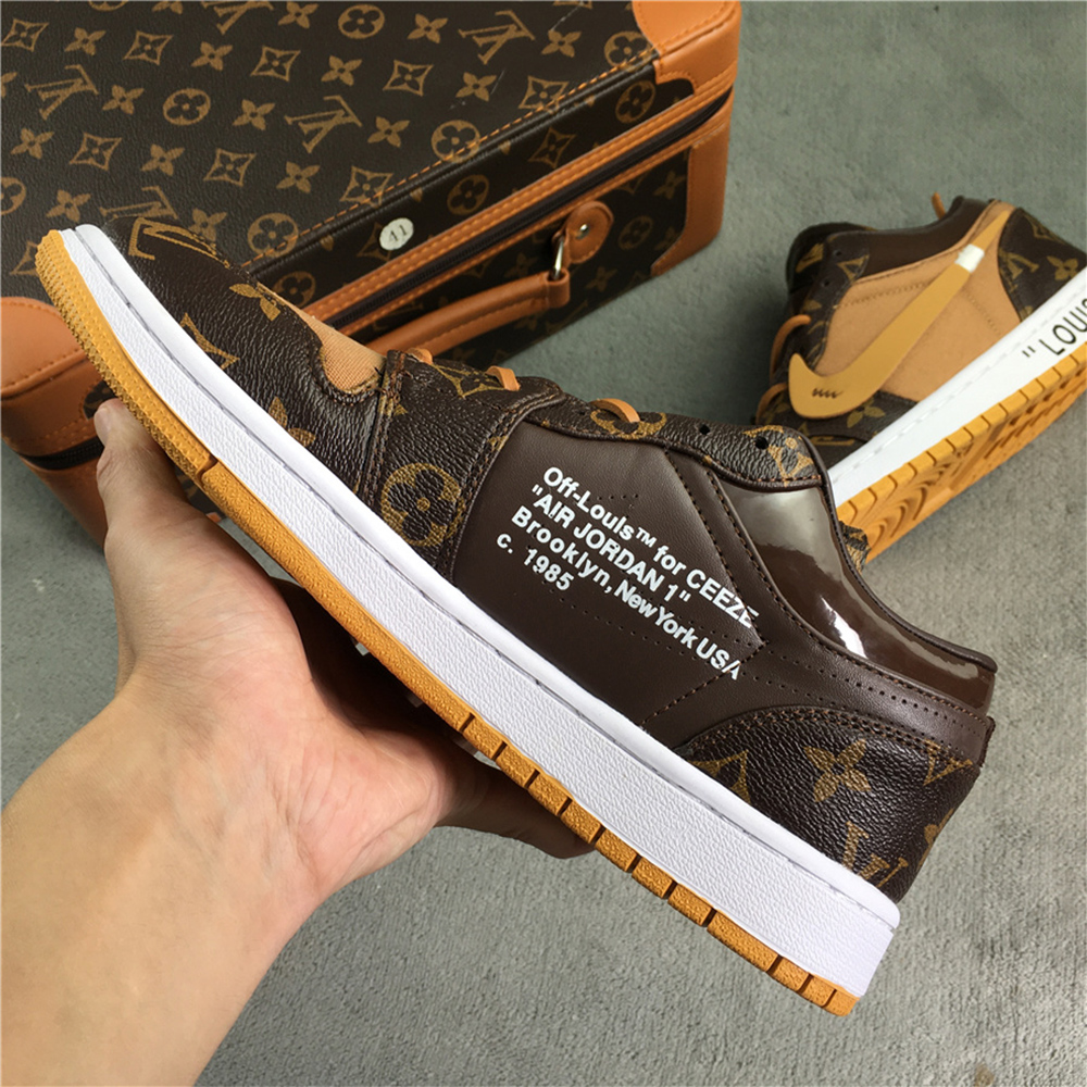 Jordan AJ Low X LV Sneaker - FashionPlug
