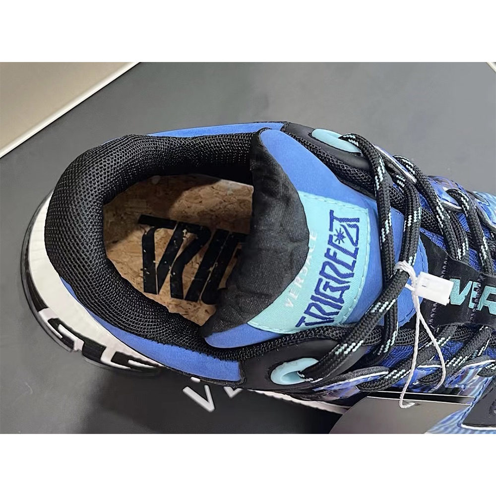 Versace Trigreca Sneakers Blue - FashionPlug