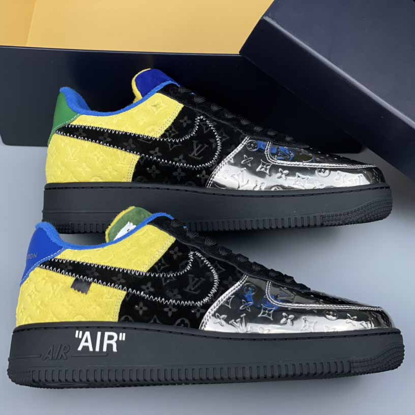 Louis Vuitton X Nike Air Force 1 Sneaker - FashionPlug