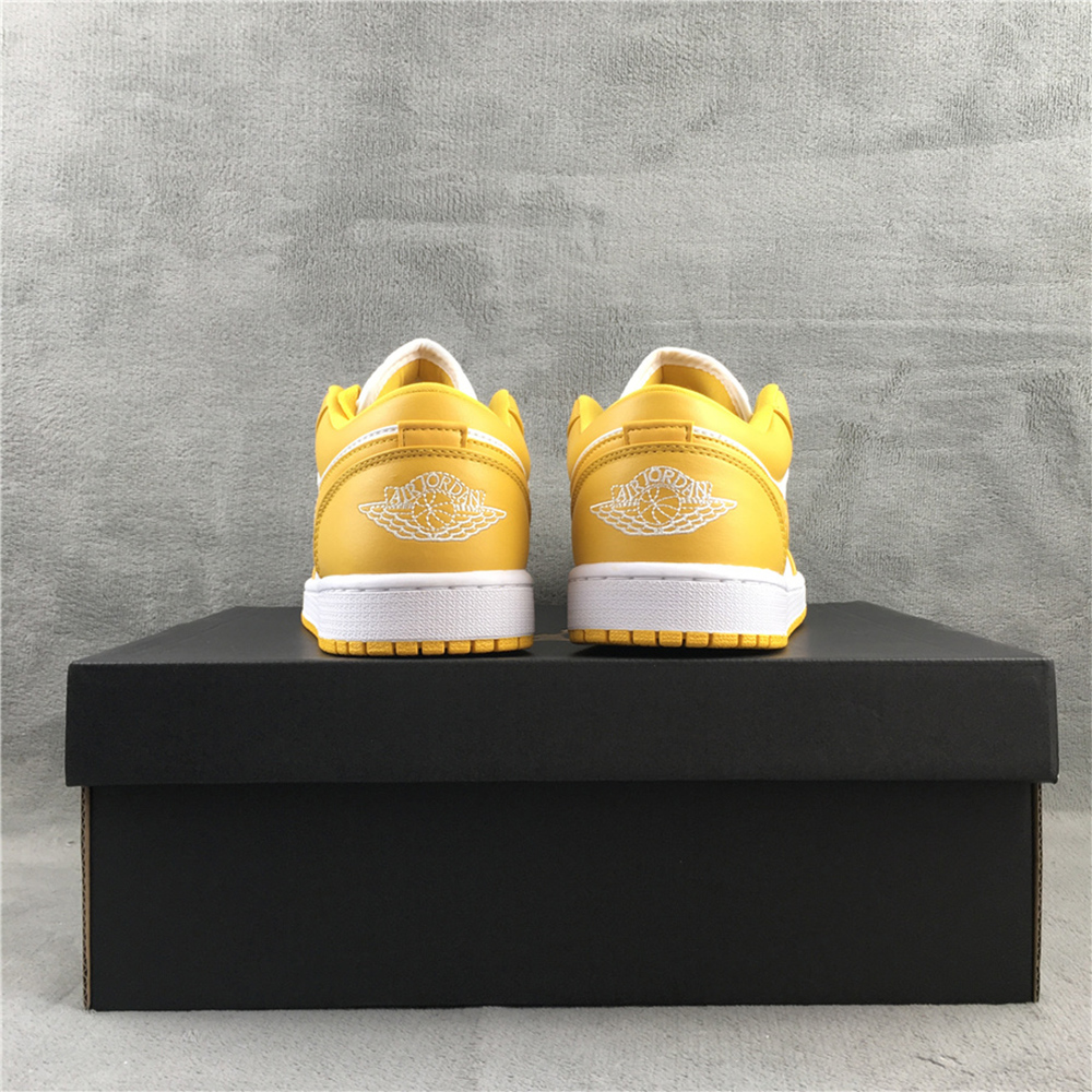 Jordan AJ 1 Low “Pollen” Sneakers - FashionPlug