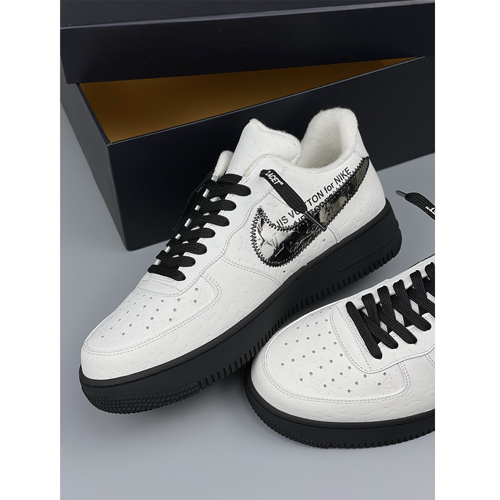 Louis Vuitton X Nike Air Force 1 Sneaker White - FashionPlug