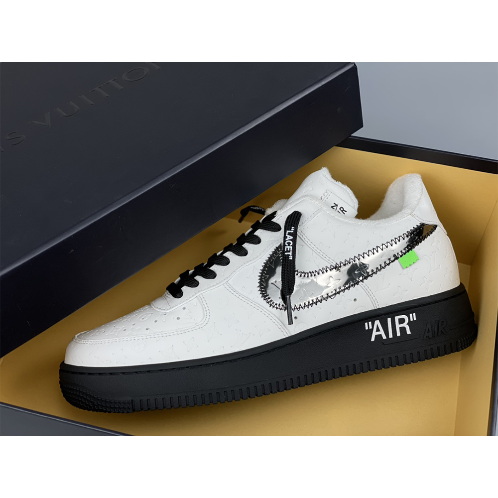 Louis Vuitton X Nike Air Force 1 Sneaker White - FashionPlug