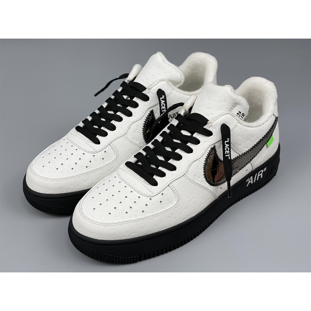 Louis Vuitton X Nike Air Force 1 Sneaker White - FashionPlug