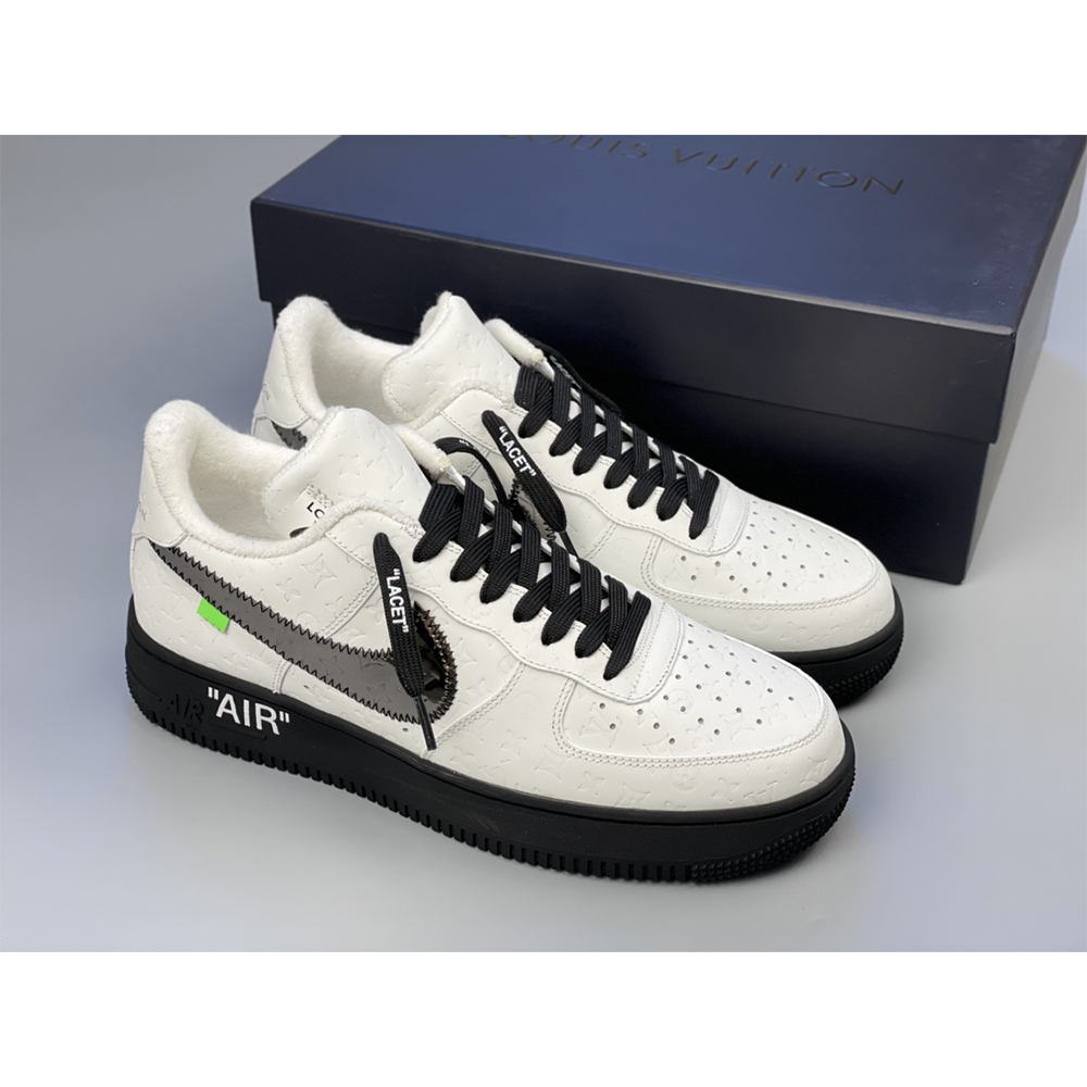 Louis Vuitton X Nike Air Force 1 Sneaker White - FashionPlug