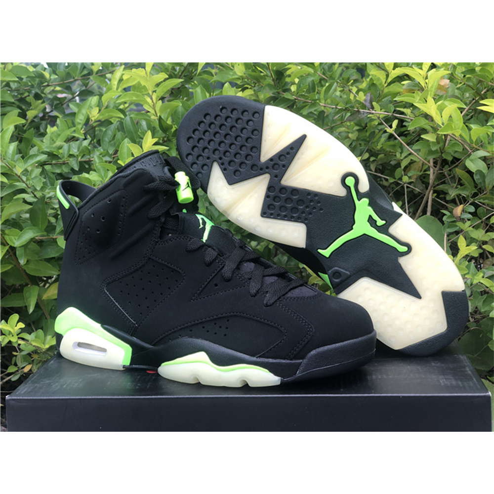 Jordan AJ 6 “Electric Green” Sneakers - FashionPlug