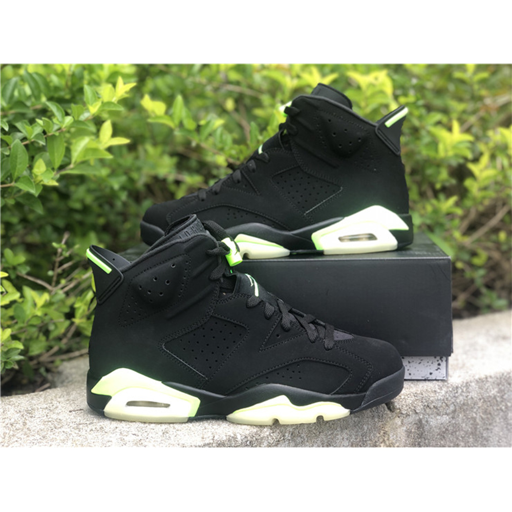 Jordan AJ 6 “Electric Green” Sneakers - FashionPlug