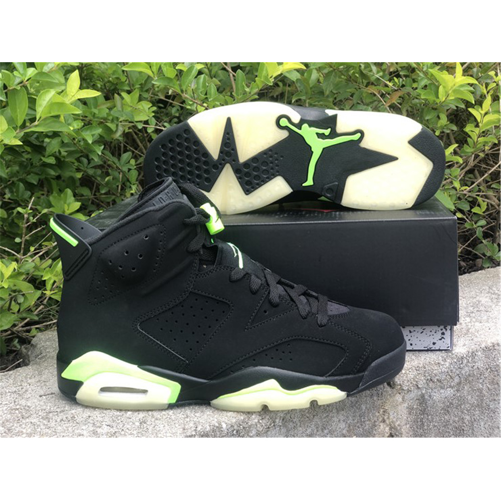 Jordan AJ 6 “Electric Green” Sneakers - FashionPlug
