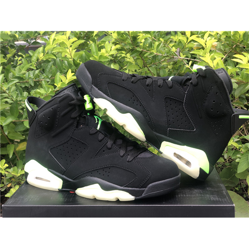 Jordan AJ 6 “Electric Green” Sneakers - FashionPlug