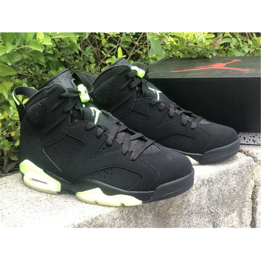 Jordan AJ 6 “Electric Green” Sneakers - FashionPlug