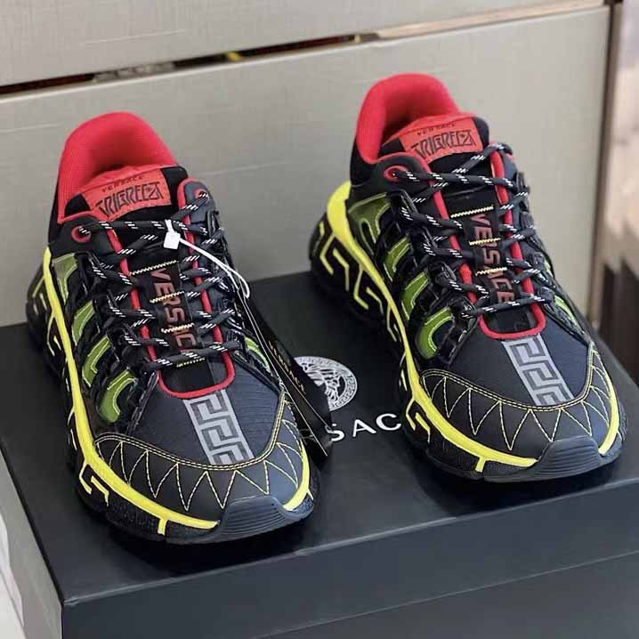 Versace Trigreca Sneakers  - FashionPlug