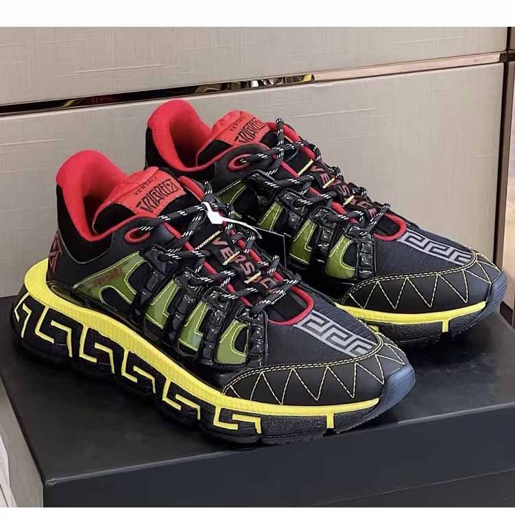 Versace Trigreca Sneakers  - FashionPlug