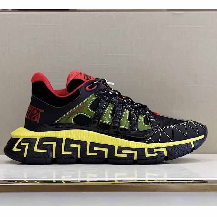 Versace Trigreca Sneakers  - FashionPlug