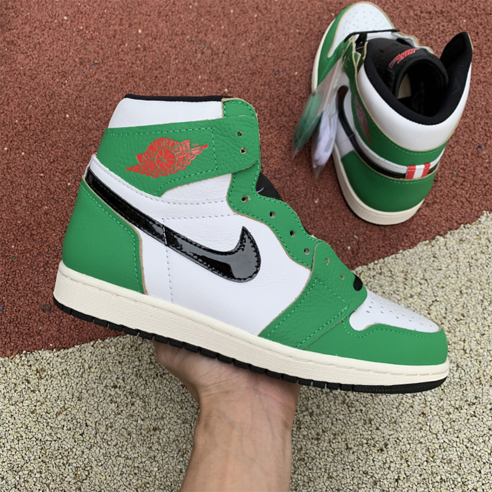 Jordan AJ1 High OG WMNS “Lucky Green” - FashionPlug
