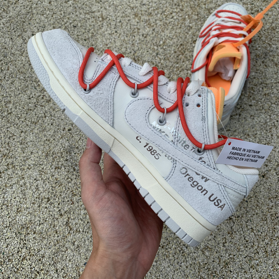 Nike Dunk Low Off-White Lot 40 - FashionPlug