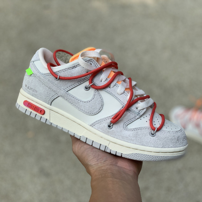 Nike Dunk Low Off-White Lot 40 - FashionPlug