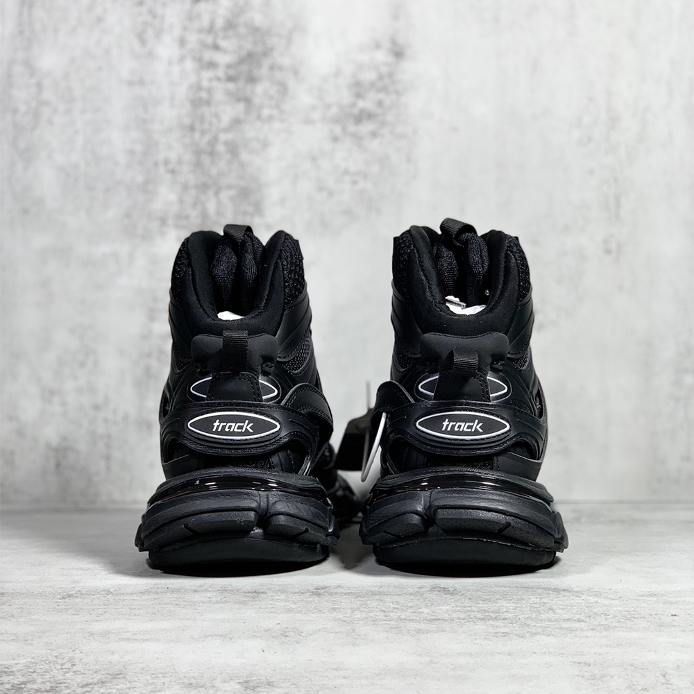 Balenciaga Men's Track Hike Sneaker In Black - FashionPlug