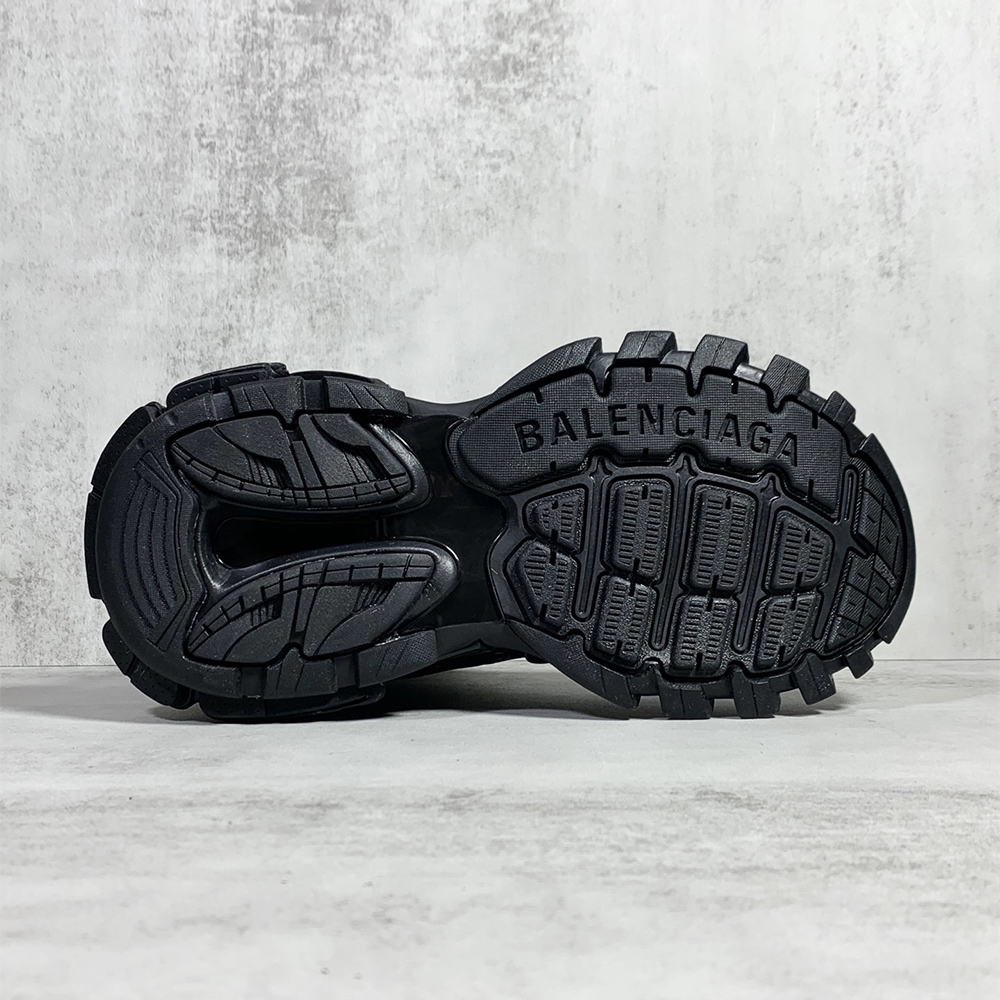 Balenciaga Men's Track Hike Sneaker In Black - FashionPlug
