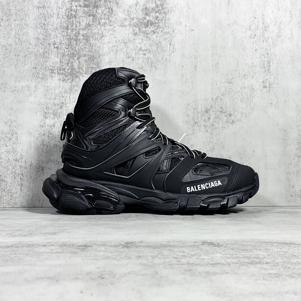 Balenciaga Men's Track Hike Sneaker In Black - FashionPlug