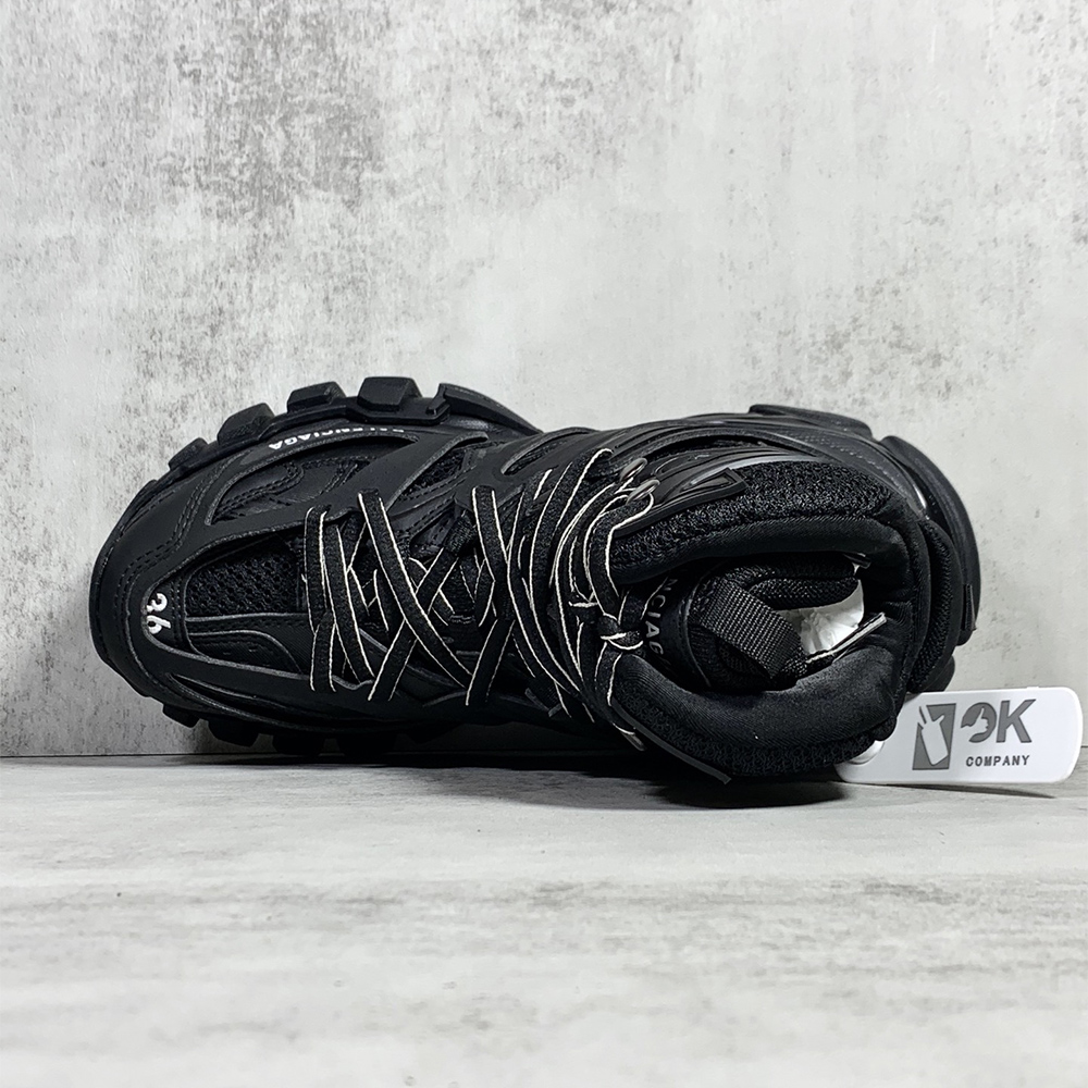 Balenciaga Men's Track Hike Sneaker In Black - FashionPlug