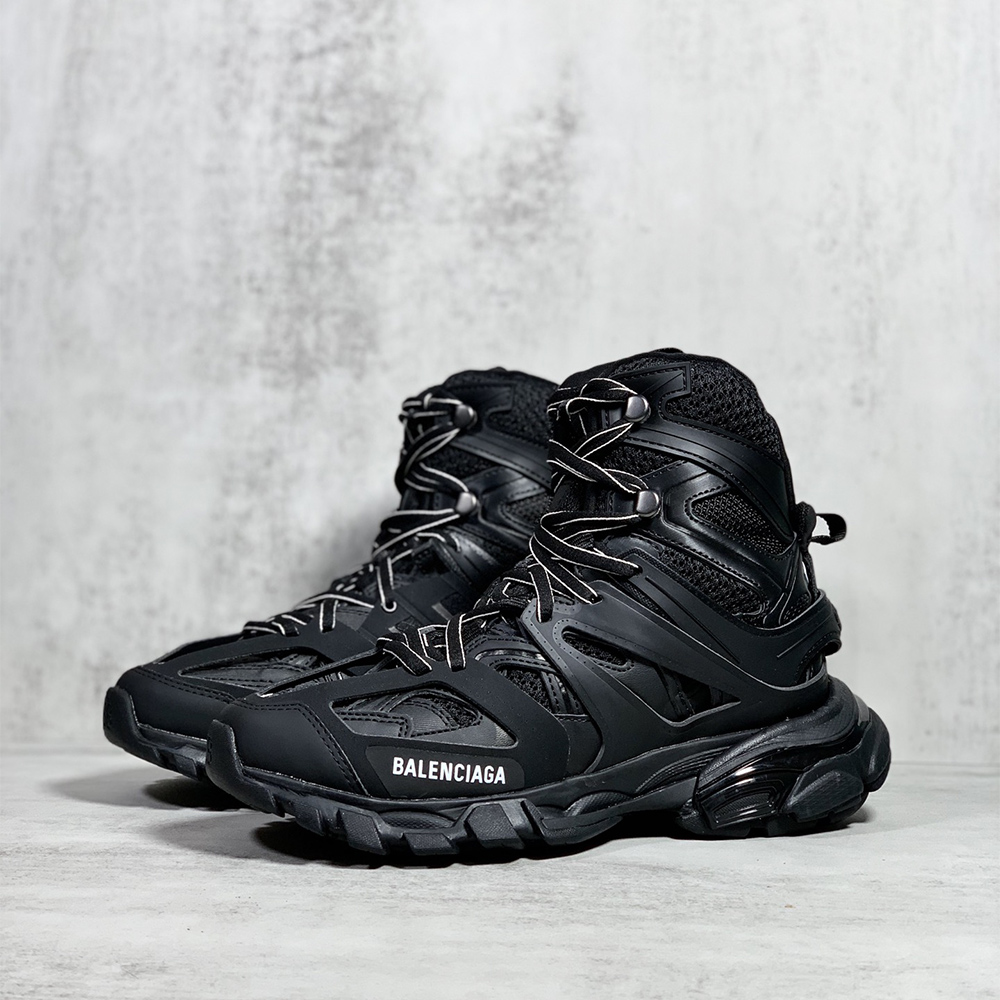 Balenciaga Men's Track Hike Sneaker In Black - FashionPlug