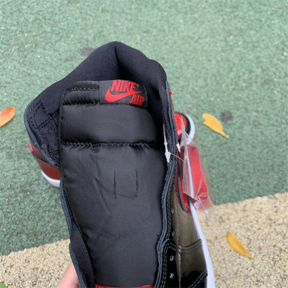 Jordan AJ1 High OG “Bred Patent” - FashionPlug