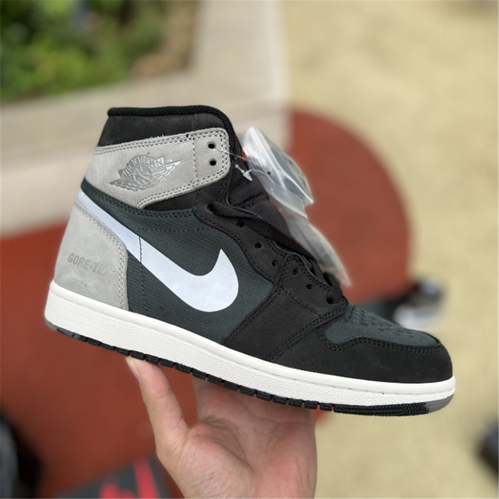 Jordan AJ1 GT Element Sneaker In Black&Grey Gore-Tex DB2889-001 - FashionPlug