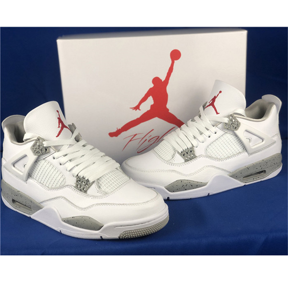 Jordan AJ 4 “White Oreo”  Sneaker CT8527-100 - FashionPlug